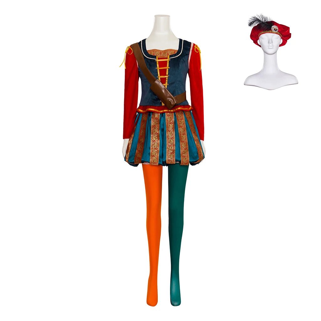 Traje de Cosplay Priscilla - Nobleman Victoriano Tudor con Sombrero | Disfraz Personalizado para Halloween - Fantasia Cosera