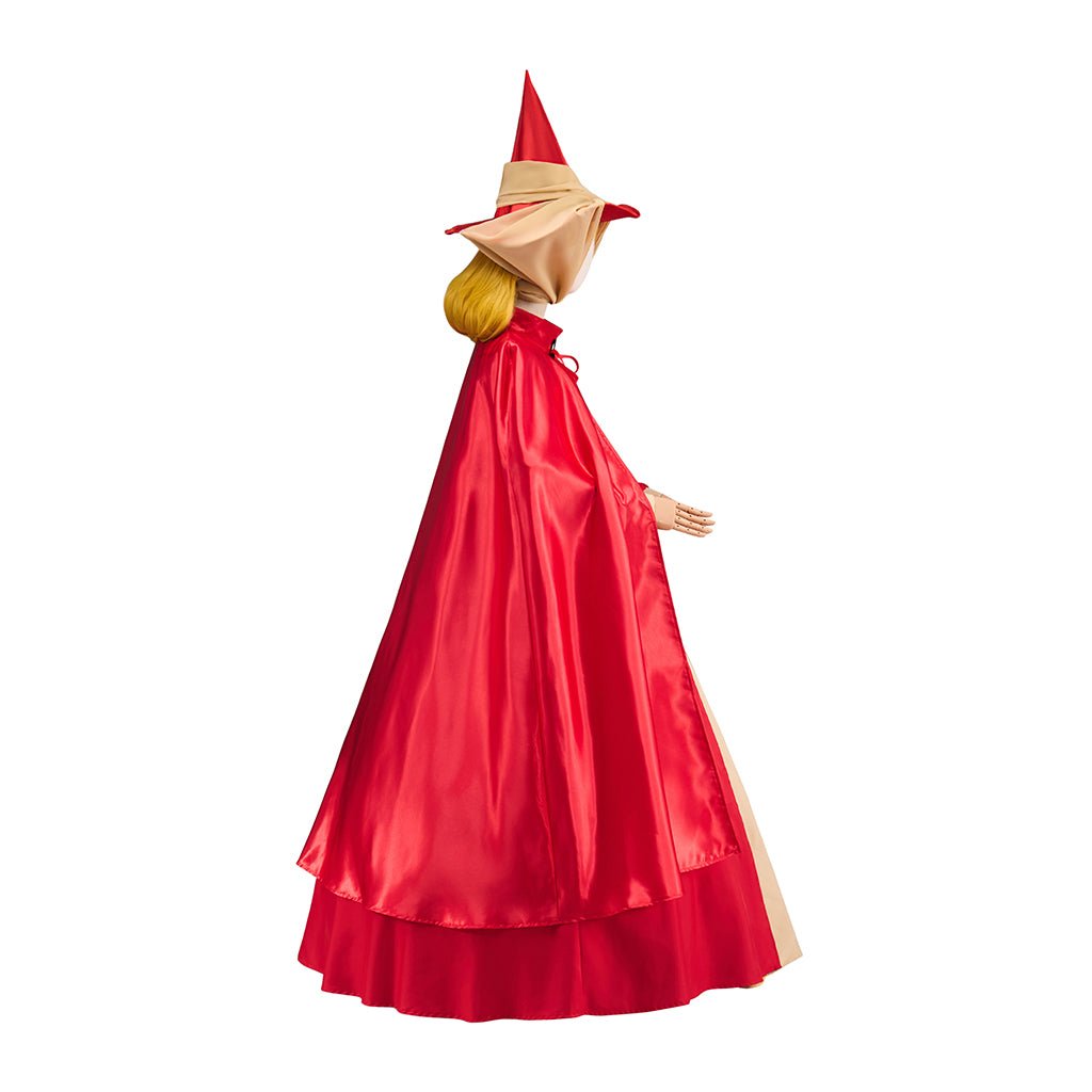 Capa Roja con Sombrero Puntiagudo Disfraz Cosplay – Ideal para Rol y Convenciones - Fantasia Cosera