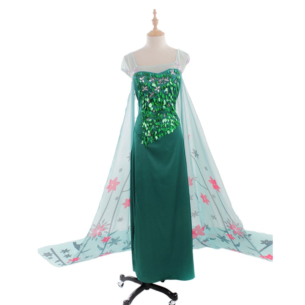 Serie de Trajes de Cosplay de Frozen Anna y Elsa | Vestidos de Princesa para Cosplay, Halloween y Fiestas - Fantasia Cosera