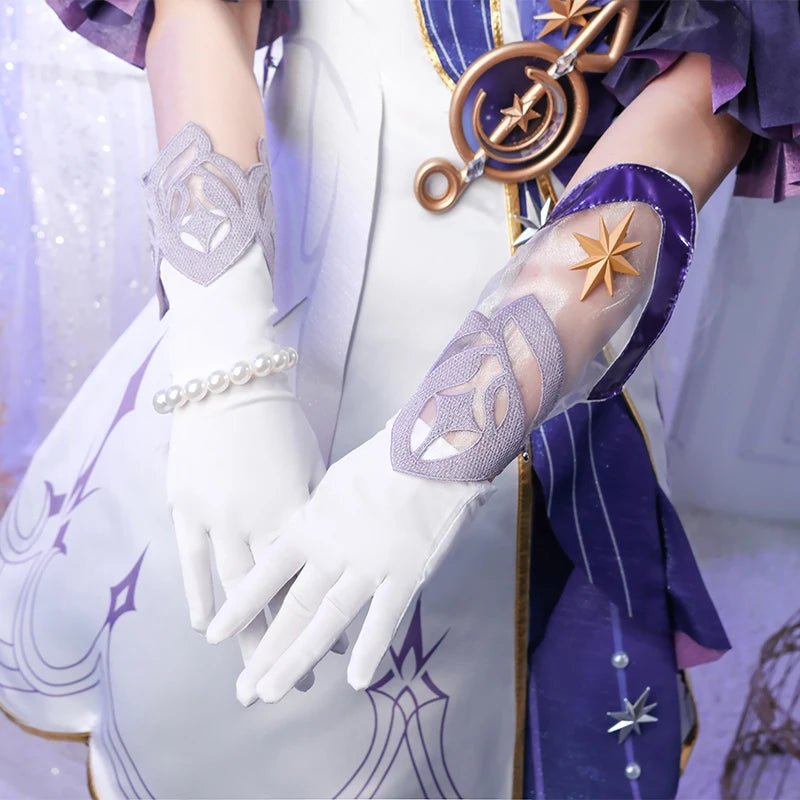 Traje de Cosplay de Robin de Honkai Star Rail - Cantante Idol Penacony para Mujer, Vestido para Fiestas de Halloween con Elementos Musicales - Fantasia Cosera