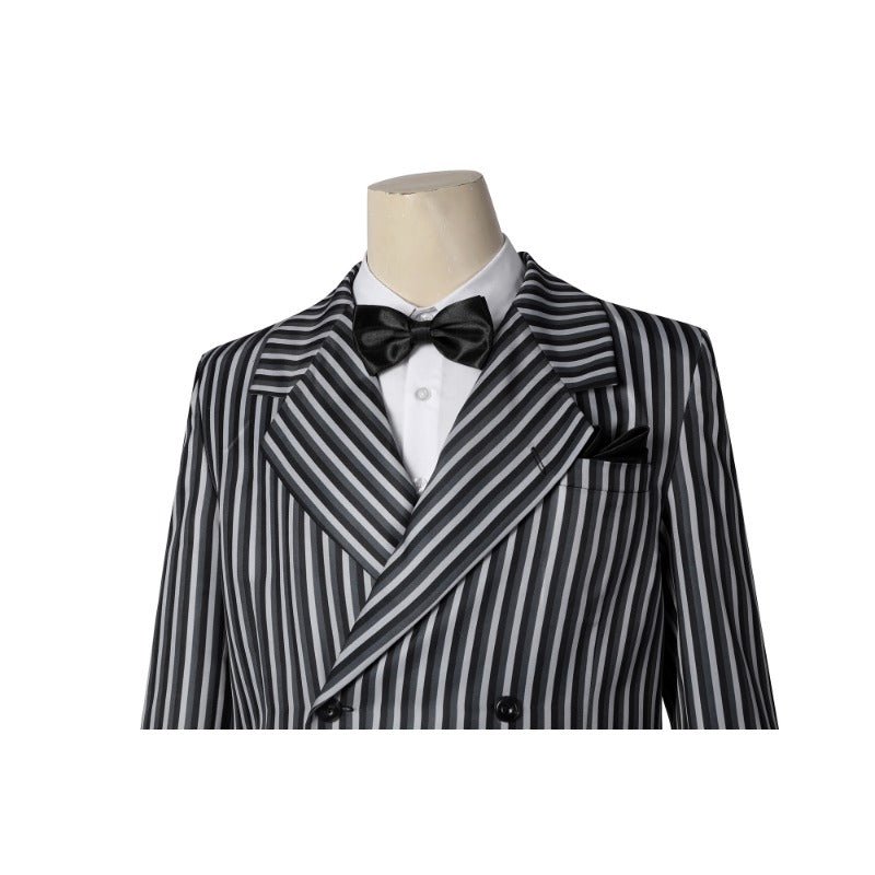 Traje de Cosplay de Gómez Addams de La Familia Addams para Halloween - Fantasia Cosera