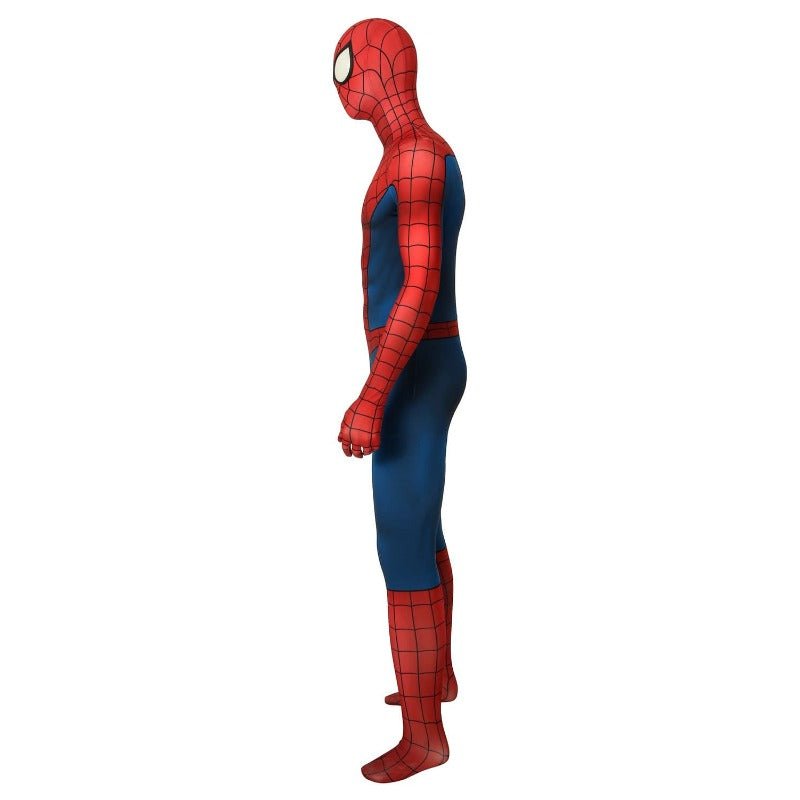 Traje Zentai 3D de Spider-Man - Disfraz de Cosplay Genial de PS4 para Halloween - Fantasia Cosera
