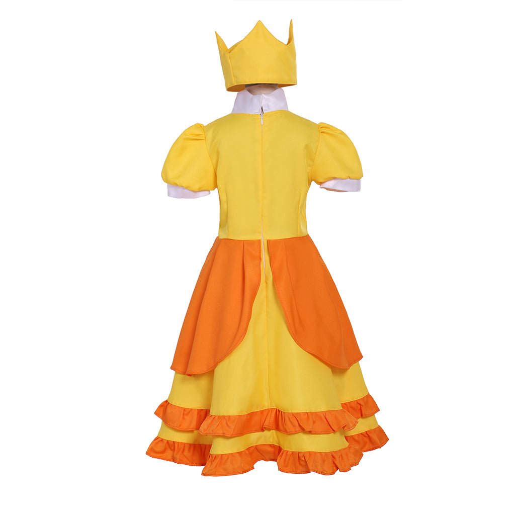 Disfraz de Princesa Daisy para Niñas - Vestido Lolita Bonito para Fiestas y Cosplay - Fantasia Cosera
