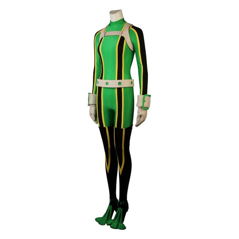 Traje Cosplay de Asui Tsuyu para Mujer - Disfraz de My Hero Academia para Fans del Cosplay - Fantasia Cosera