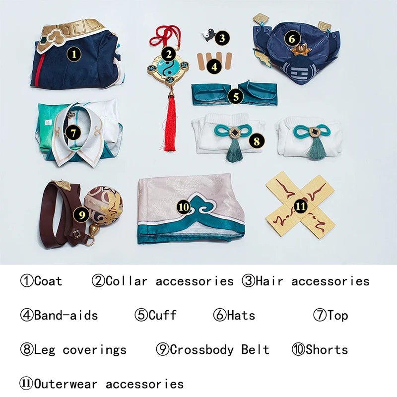 Traje de Cosplay de Huohuo de Honkai Star Rail - Vestido de Chica Foxian de Xianzhou Luofu para Halloween, Carnaval y Fiestas - Fantasia Cosera