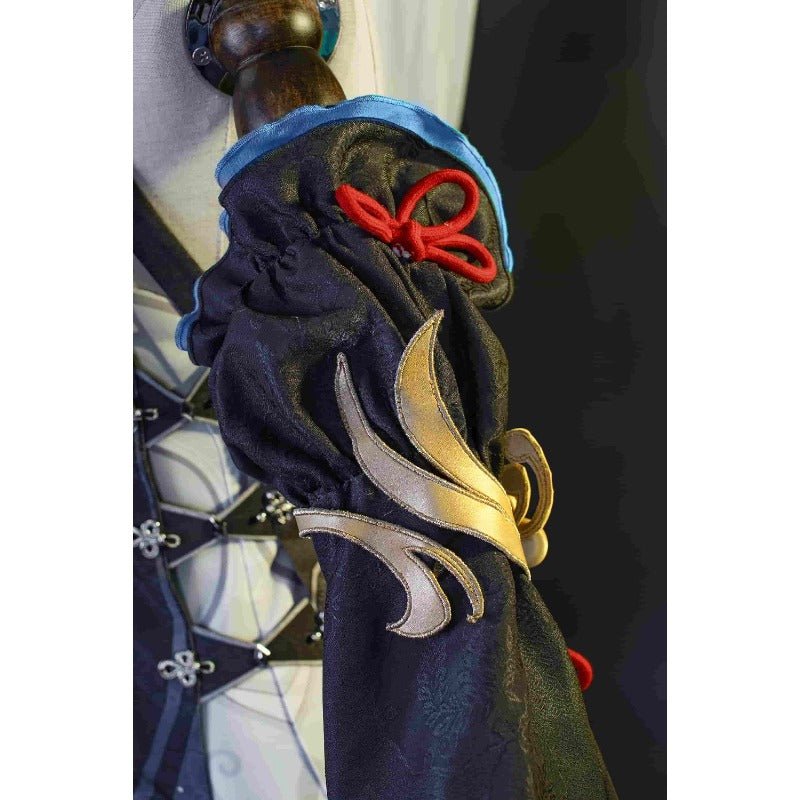 Traje de Cosplay Ganyu Cheongsam de Genshin Impact - Outfit del Festival del Farol de Shen He - Fantasia Cosera