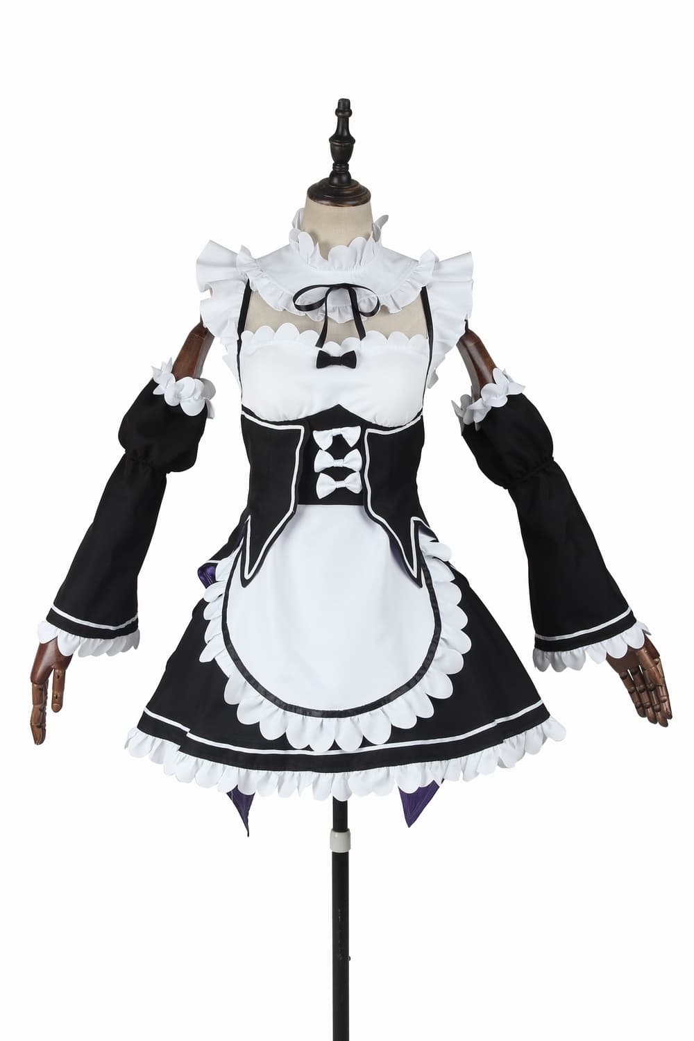 Traje de Cosplay de Criada Rem & Ram de Re:Zero - Vestidos Kawaii de Anime - Fantasia Cosera