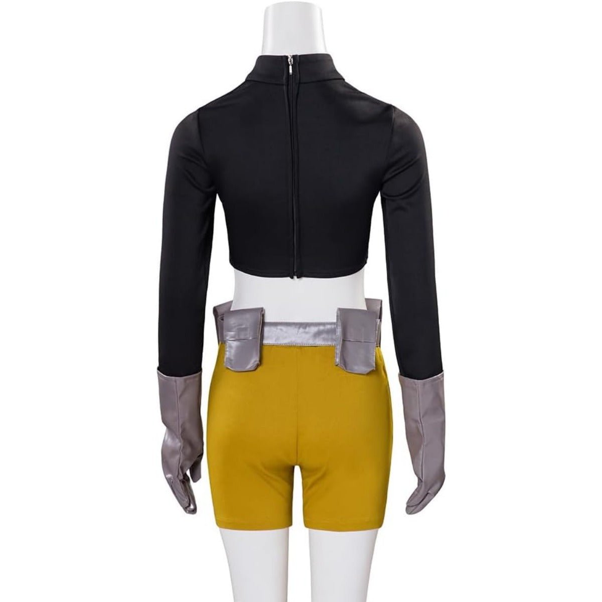Traje de Cosplay de Terra de Teen Titan para Mujer - Disfraz de Superhéroe para Halloween - Fantasia Cosera