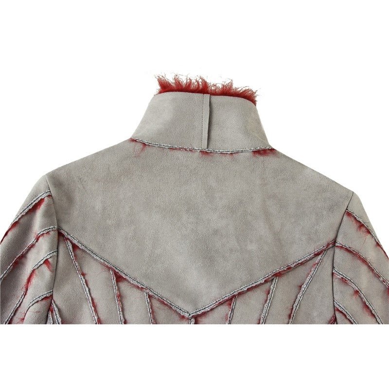 Traje de Cosplay de Daenerys Targaryen - Vestido de Mangas Largas con Broche para Halloween y Fiestas - Fantasia Cosera