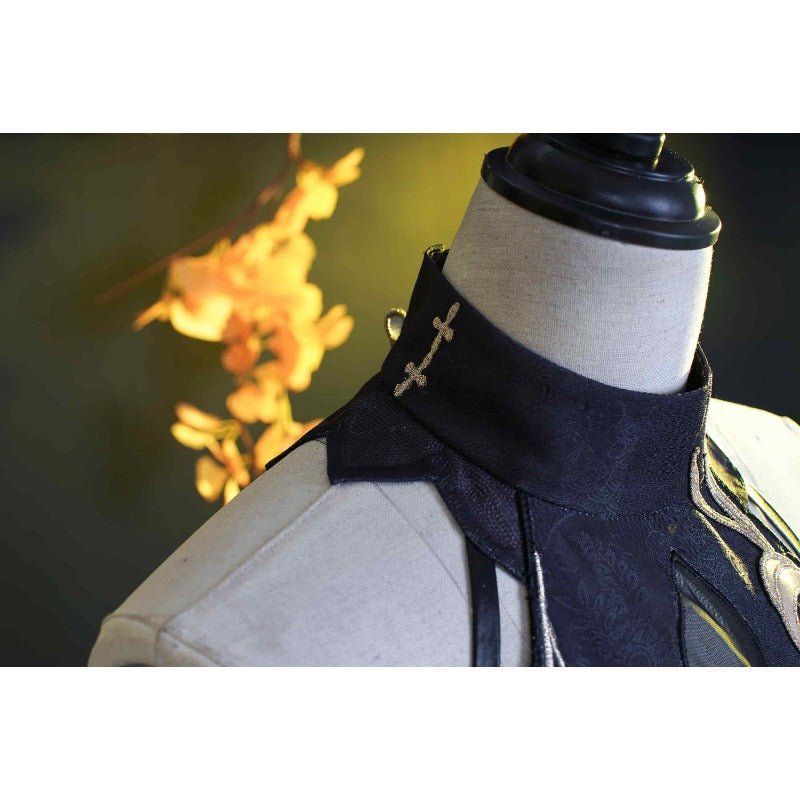 Traje de Cosplay Ganyu Cheongsam de Genshin Impact - Outfit del Festival del Farol de Shen He - Fantasia Cosera