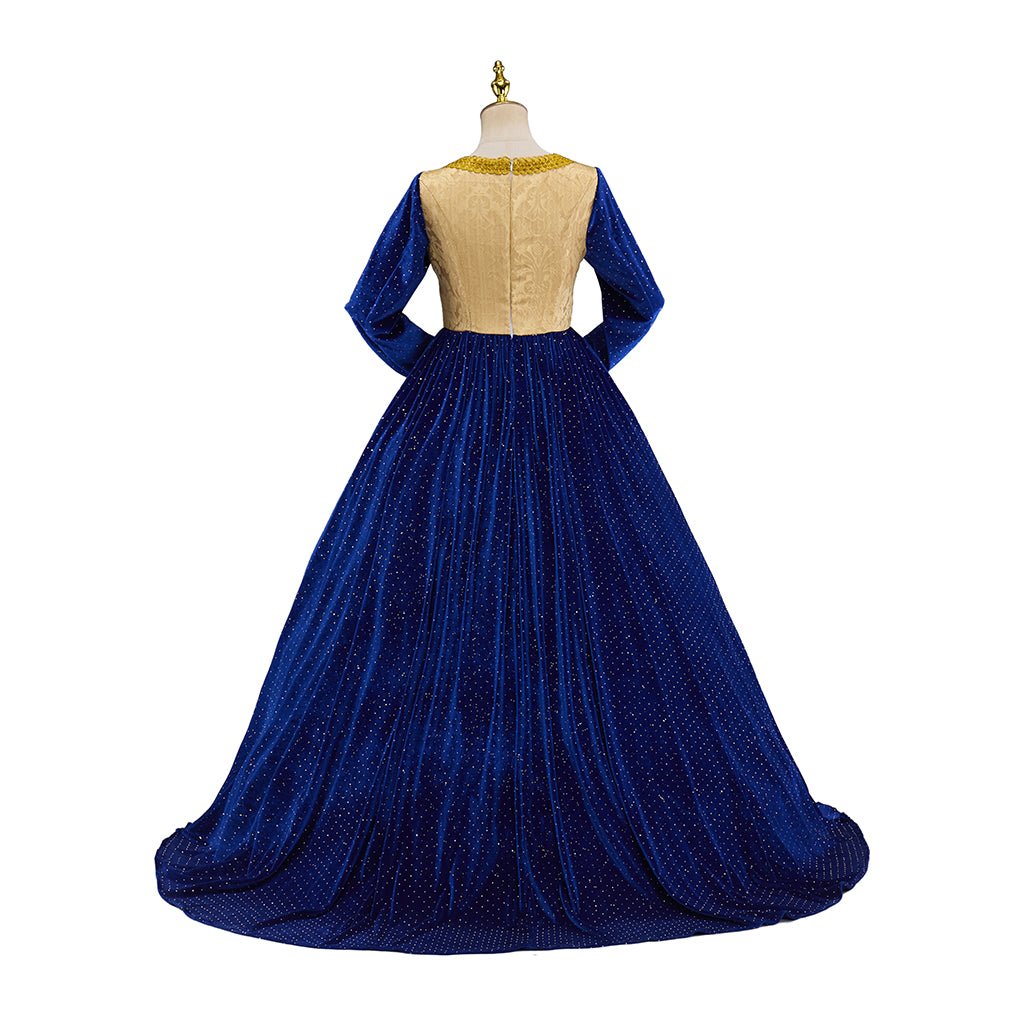 Vestido Medieval Gótico Punk para Mujeres – Elegante y Atemporal Disfraz de Cosplay - Fantasia Cosera