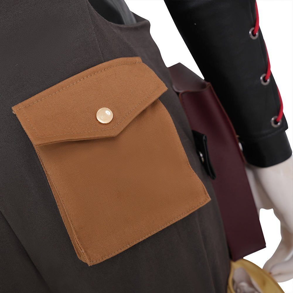 Traje de Cosplay de Arcane Jinx - Estilo Chaleco Explosivo de Double City War 2 - Fantasia Cosera