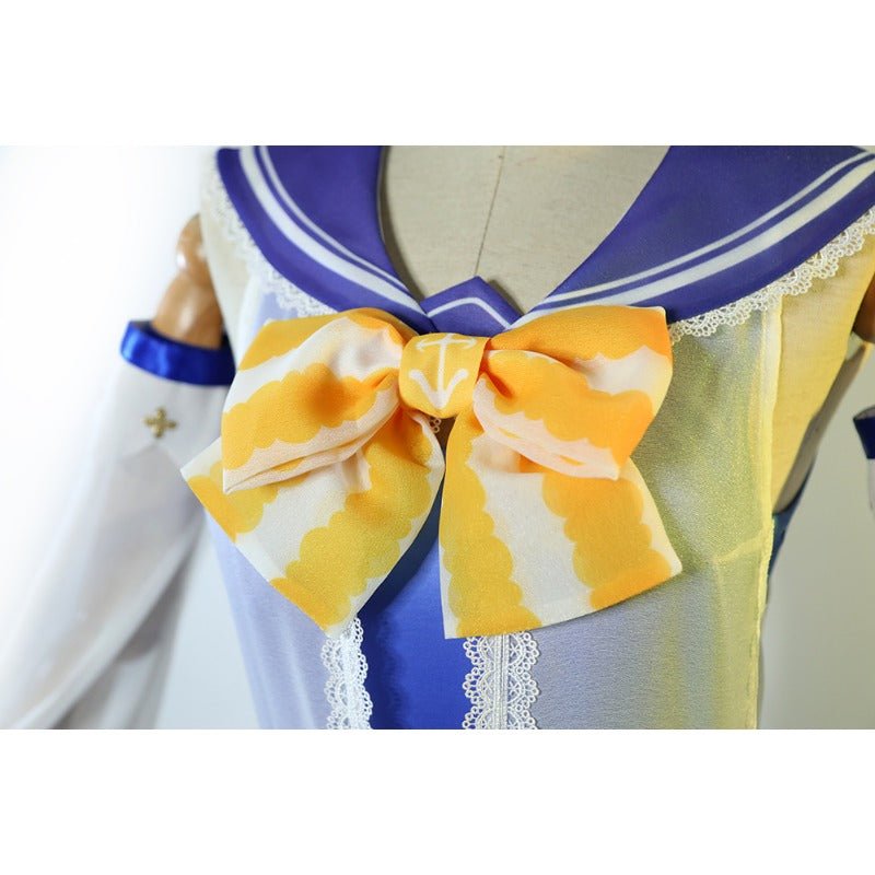 Traje de Cosplay de Baño de Barbara de Genshin Impact con Bolso para el Verano - Fantasia Cosera