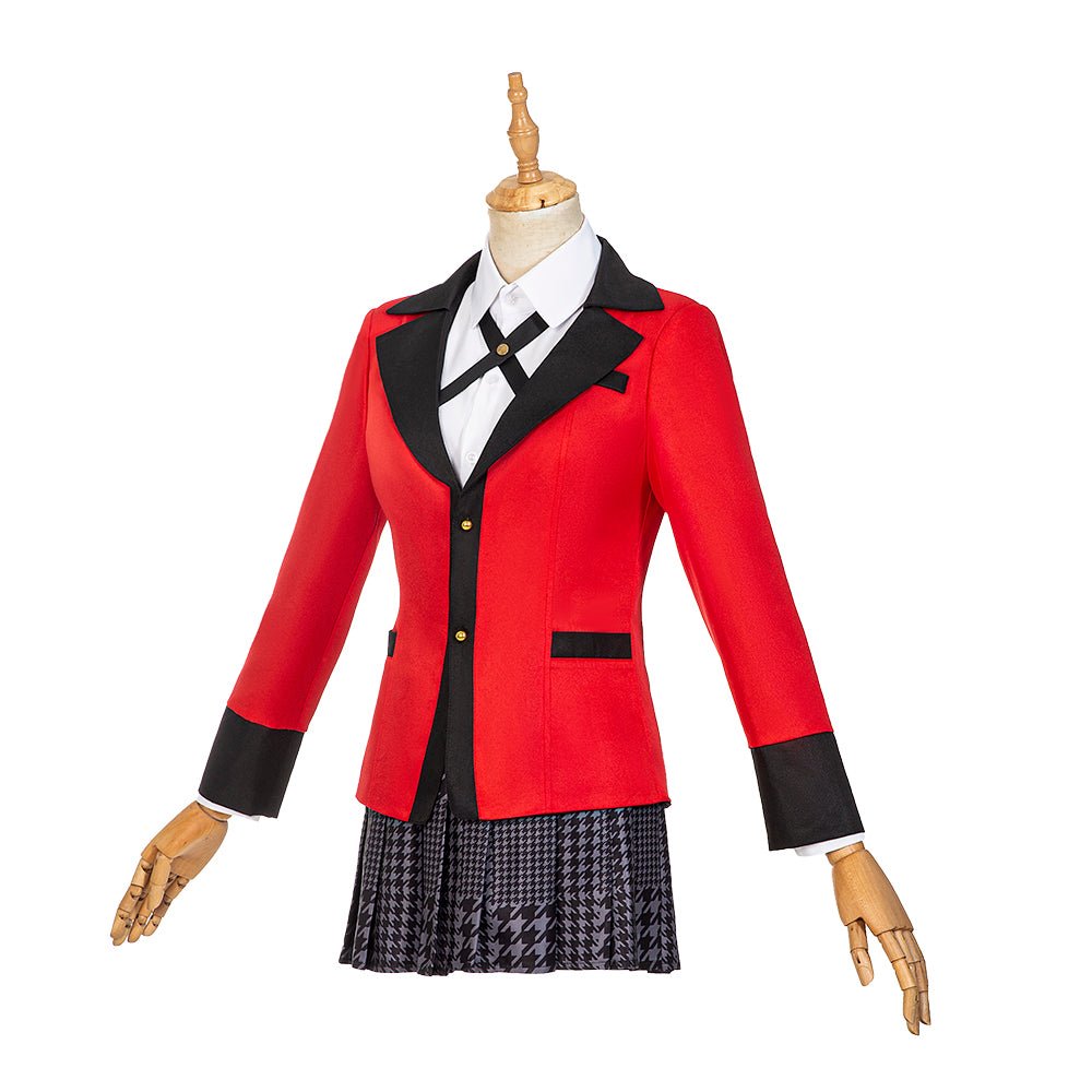 Traje de Cosplay de Jabami Yumeko Kakegurui para Mujer - Fantasia Cosera