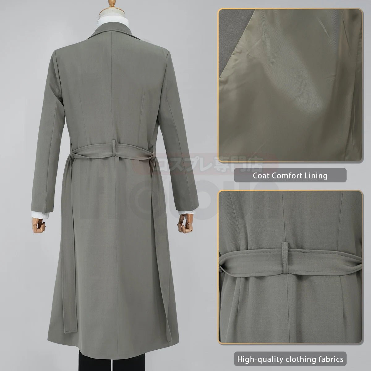 Traje Cosplay Dazai Osamu Bungo Stray Dogs Peluca Aniversario 10 Abrigo Pantalón Camisa Regalo Halloween Navidad - Fantasia Cosera