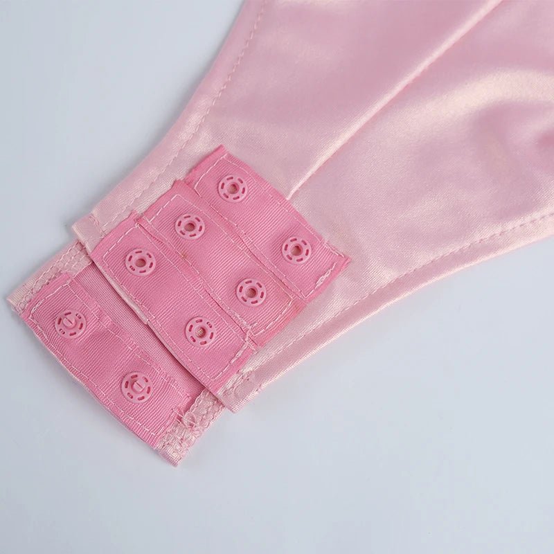 Traje de Coneja March 7th Honkai Star Rail para Mujer - Jumpsuit Rosa de Cosplay - Fantasia Cosera