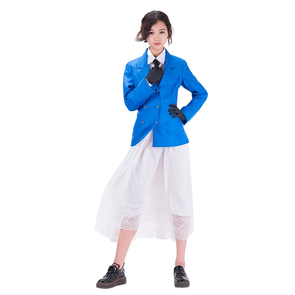 Traje de Cosplay de Hetalia: Axis Powers Francia Nyotalia Vestido Femenino - Fantasia Cosera