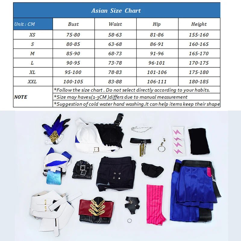 Traje de Cosplay de Serval Landau de Honkai: Star Rail para Mujer - Fantasia Cosera