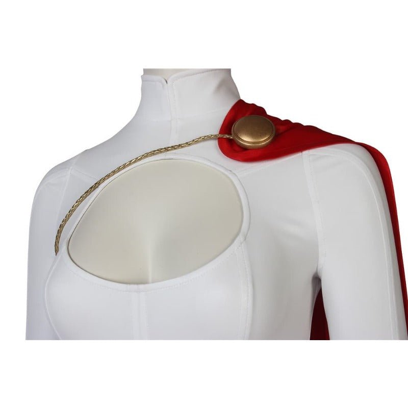 Traje de Power Girl Cosplay - Outfit Auténtico de Superheroína DC para Fans - Fantasia Cosera