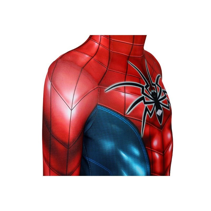 Traje de Cosplay Spider-Man PS4 Armadura MK IV para Niños - Regalo Infantil - Fantasia Cosera