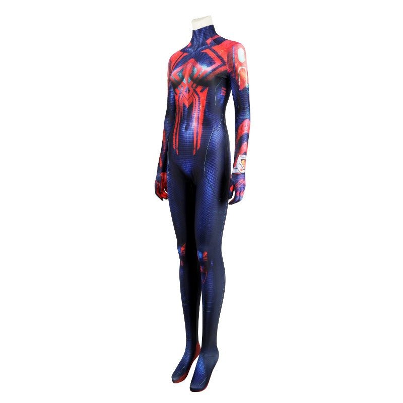 Traje de Cosplay de Spider-Man 2099 Miguel O'Hara de Spider-Man: A través del Spider-Verso - Fantasia Cosera