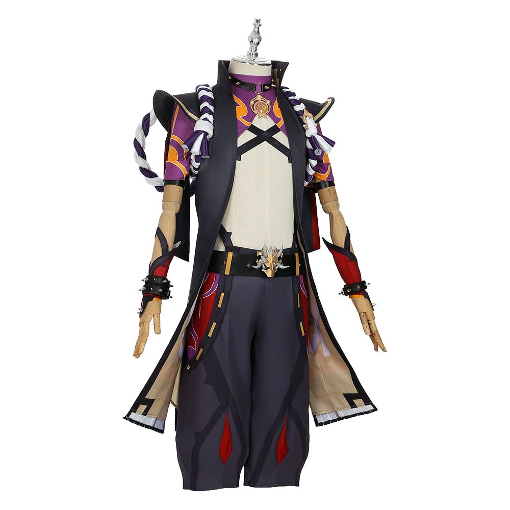 Traje de Cosplay de Arataki Itto de Genshin Impact para Hombres - Fantasia Cosera