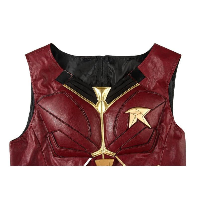 Traje de Cosplay Red Robin Tim Drake – Uniforme con Capa de Damian Wayne para Halloween - Fantasia Cosera