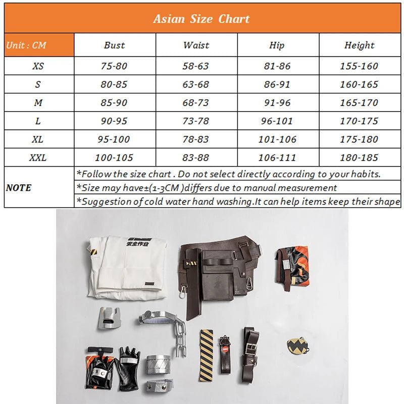 Disfraz de Koleda Belobog de Zenless Zone Zero, Pantalones Cargo y Estilo Combate para Fiestas y Cosplay - Fantasia Cosera