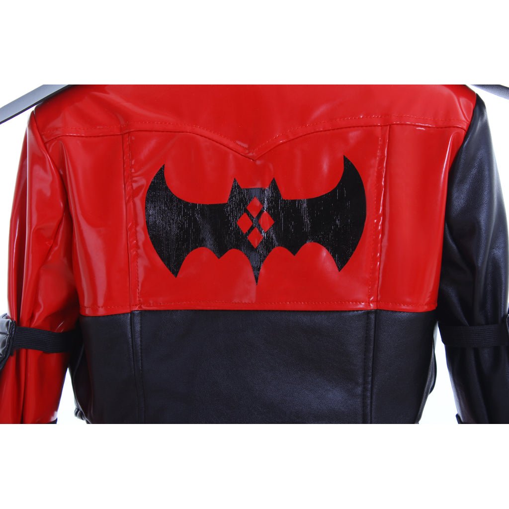 Traje de Cosplay de Harley Quinn – Divertido, Feroz e Icónico Outfit de Supervillana para Mujeres - Fantasia Cosera