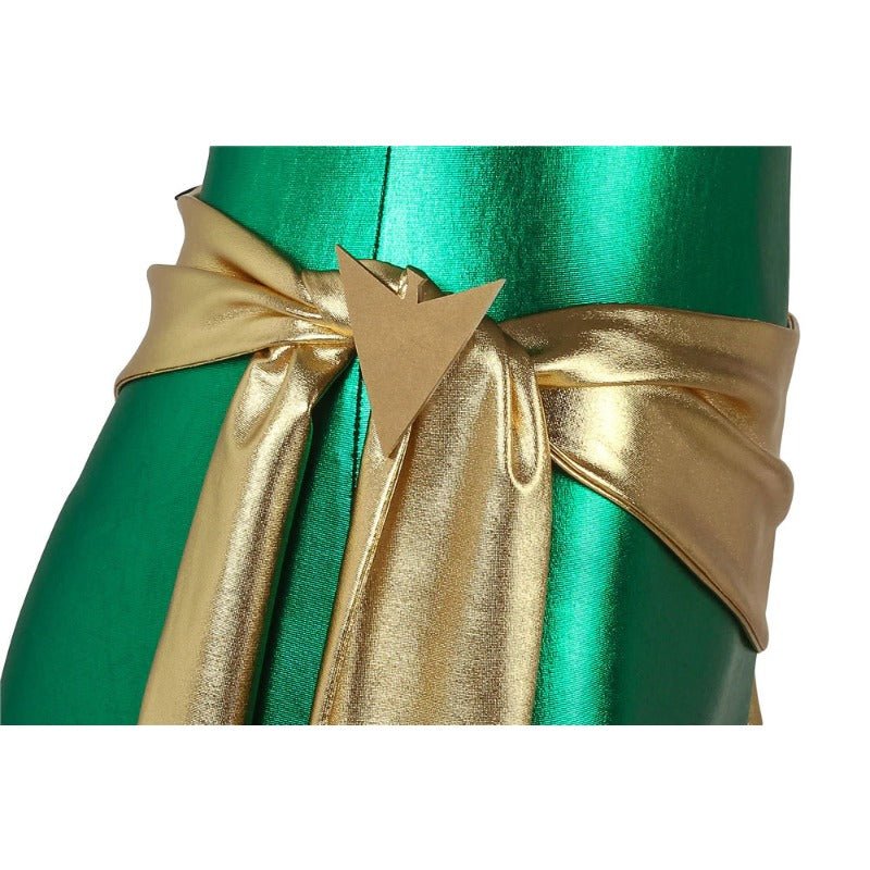 Traje de Cosplay de Jean Grey Fénix Oscura de los X-Men Verde para Halloween - Fantasia Cosera