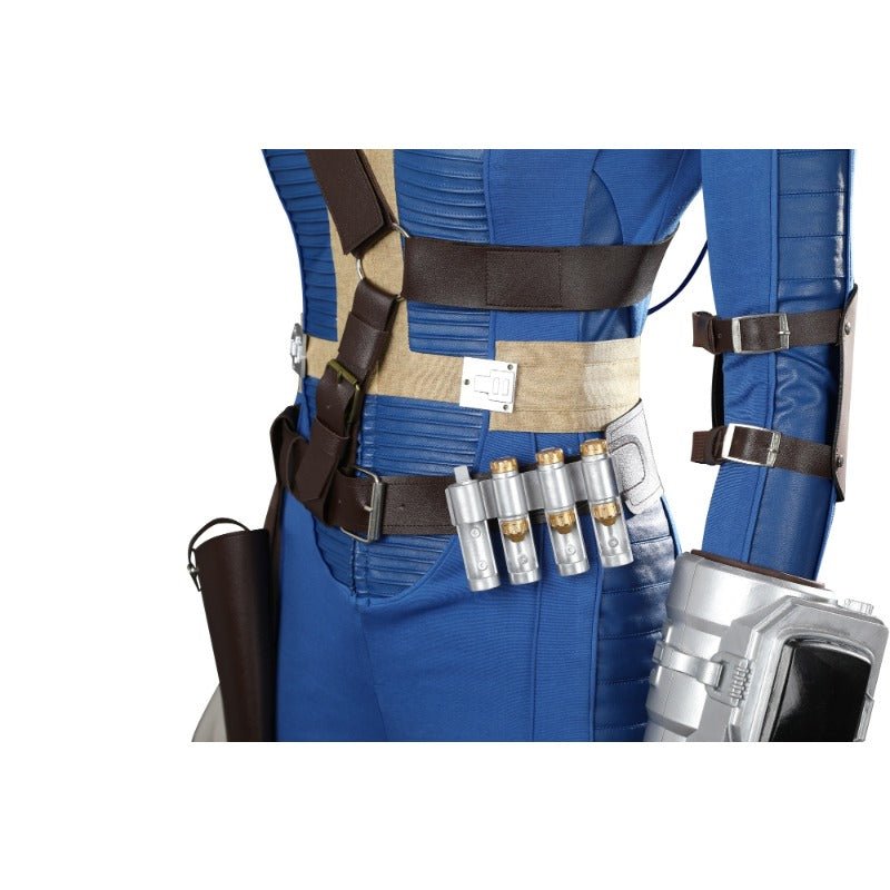Traje de Cosplay Lucy Vault 33 - Disfraz Azul de Anime para Mujer con Accesorios - Fantasia Cosera