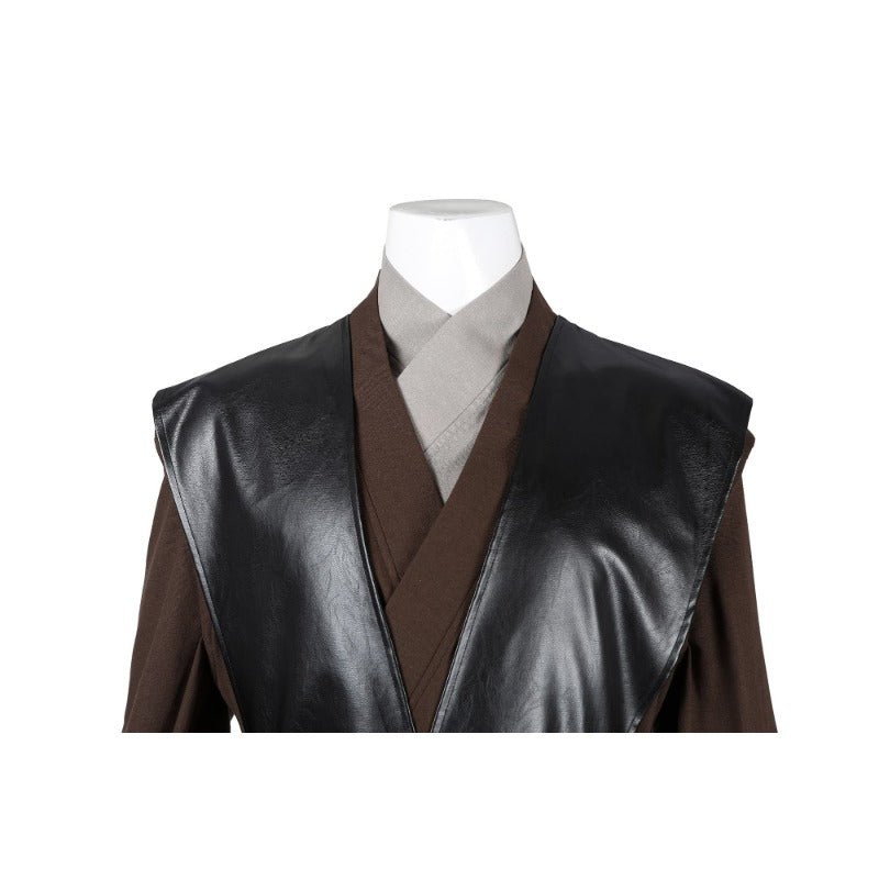 Traje de Cosplay Anakin Skywalker - Capa de Jedi Knight Darth Vader para Halloween Hecho a Medida - Fantasia Cosera