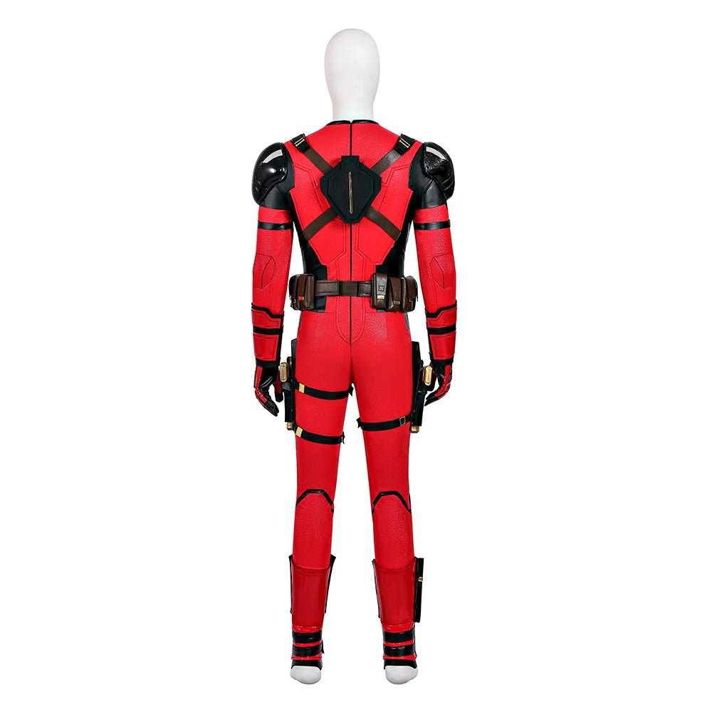 Traje de Cosplay Deadpool 3 Wolverine Wade Winston Wilson Conjunto Completo Con Zapatos - Fantasia Cosera