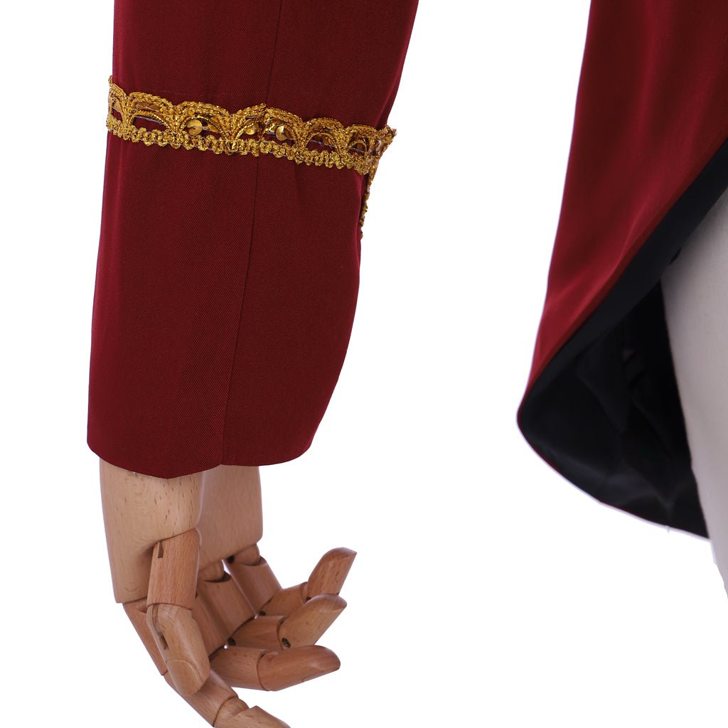 Chaqueta Militar Inspirada en Hamilton | Traje Gótico Aristocrático Colonial para Hombres | Serie Medieval Fantasía Cosera - Fantasia Cosera