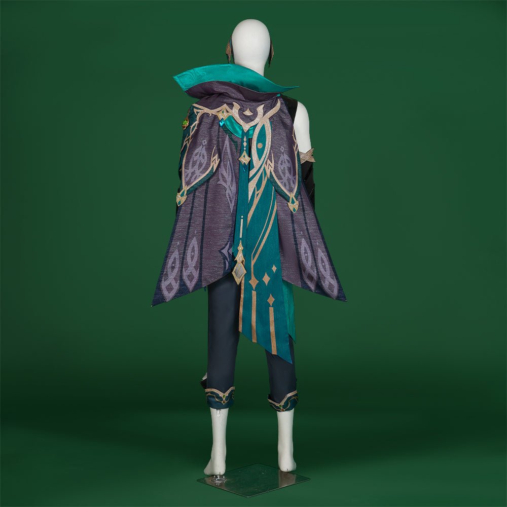 Traje de Cosplay de Alhaitham para Fans de Genshin Impact - Fantasia Cosera
