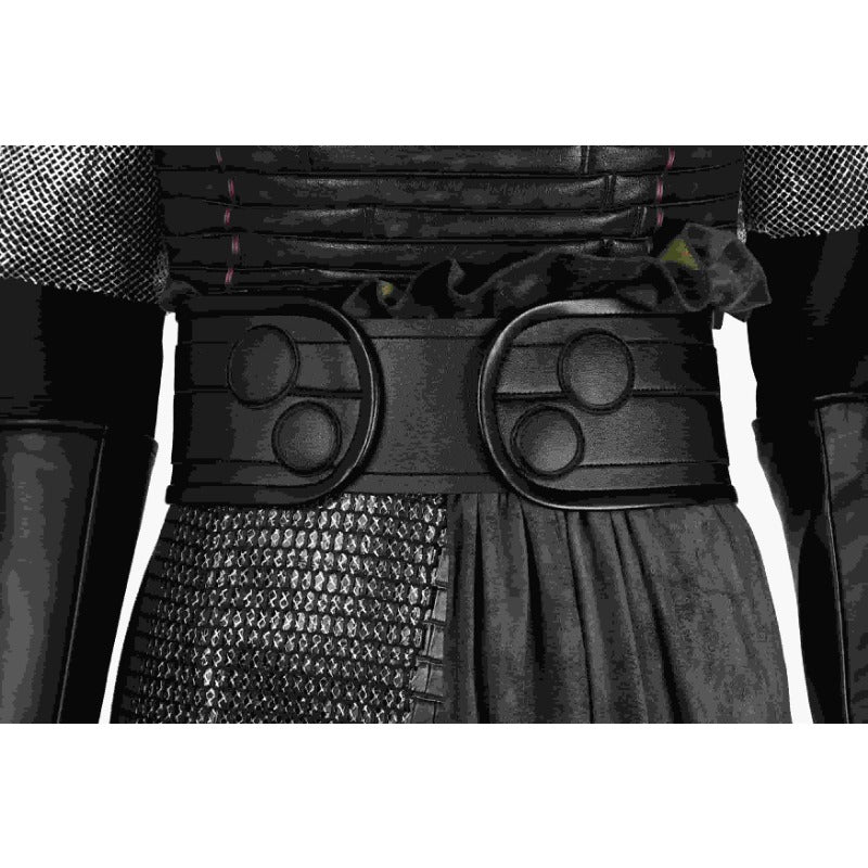 Traje de Cosplay Mae Asesina Capa con Capucha Vestido Completo para Mujer - Halloween y Carnaval - Fantasia Cosera