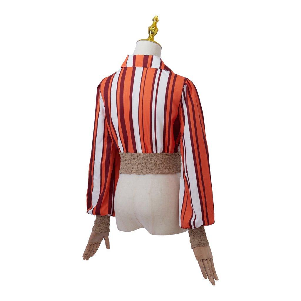 Traje de Cosplay de Donna Sheridan de Mamma Mia para Mujer con Cinturón | Vestuario de Musical de Broadway - Fantasia Cosera