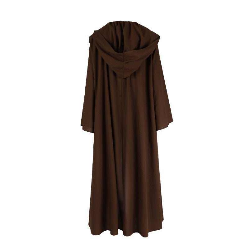 Traje de Cosplay de Obi-Wan Kenobi Vestimenta Jedi Conjunto Completo para Halloween y Fiestas - Fantasia Cosera