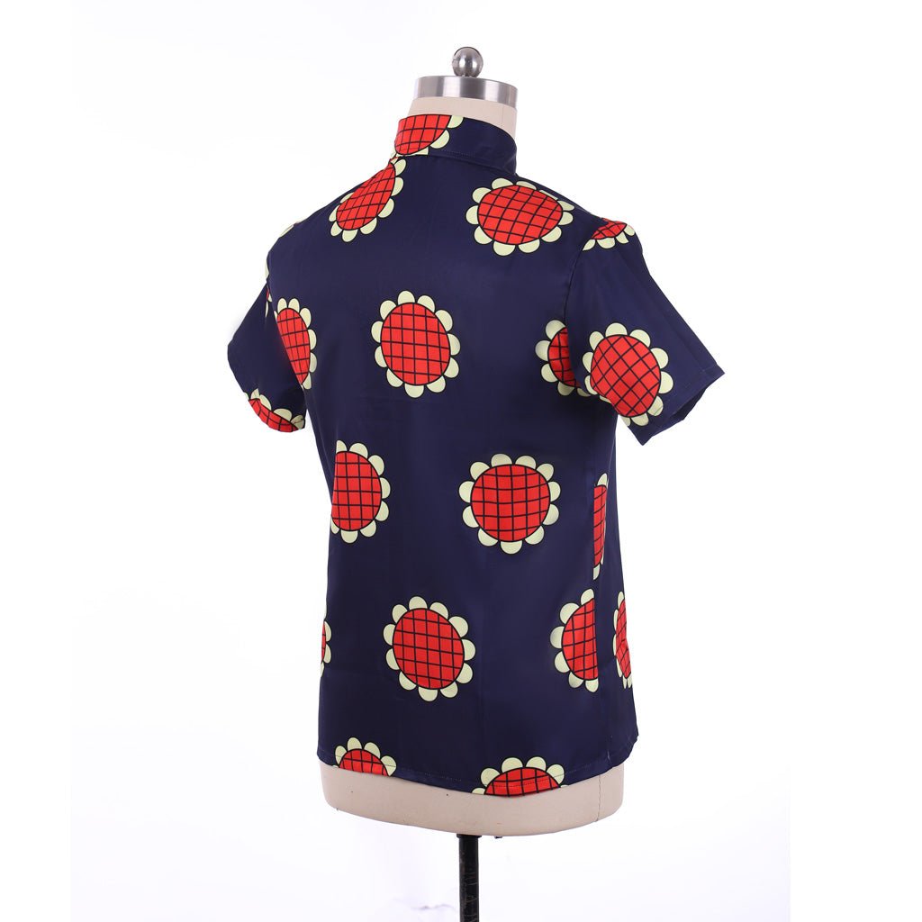 Camisa de Girasol de Monkey D. Luffy de One Piece para Cosplay - Fantasia Cosera