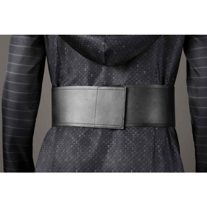 Traje de Kylo Ren para Adultos - Capa Negra y Máscara de Caballero Maestro - Fantasia Cosera