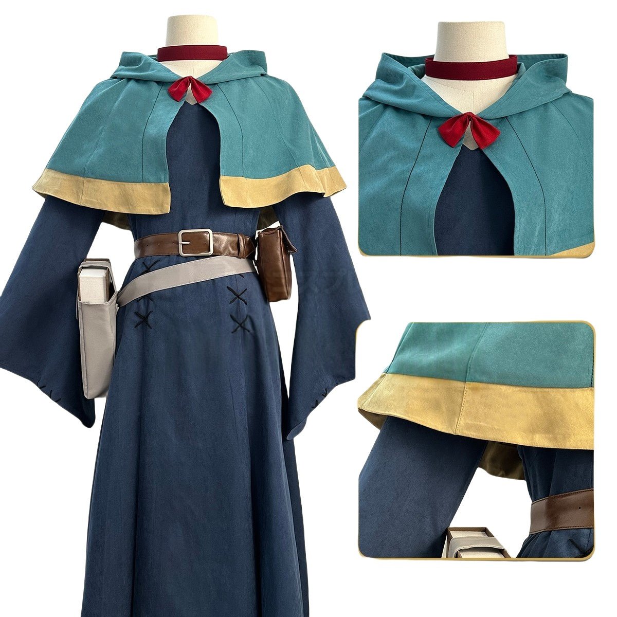 Traje de Cosplay de Marcille Donato - Outfit de Anime Dungeon Meshi - Fantasia Cosera