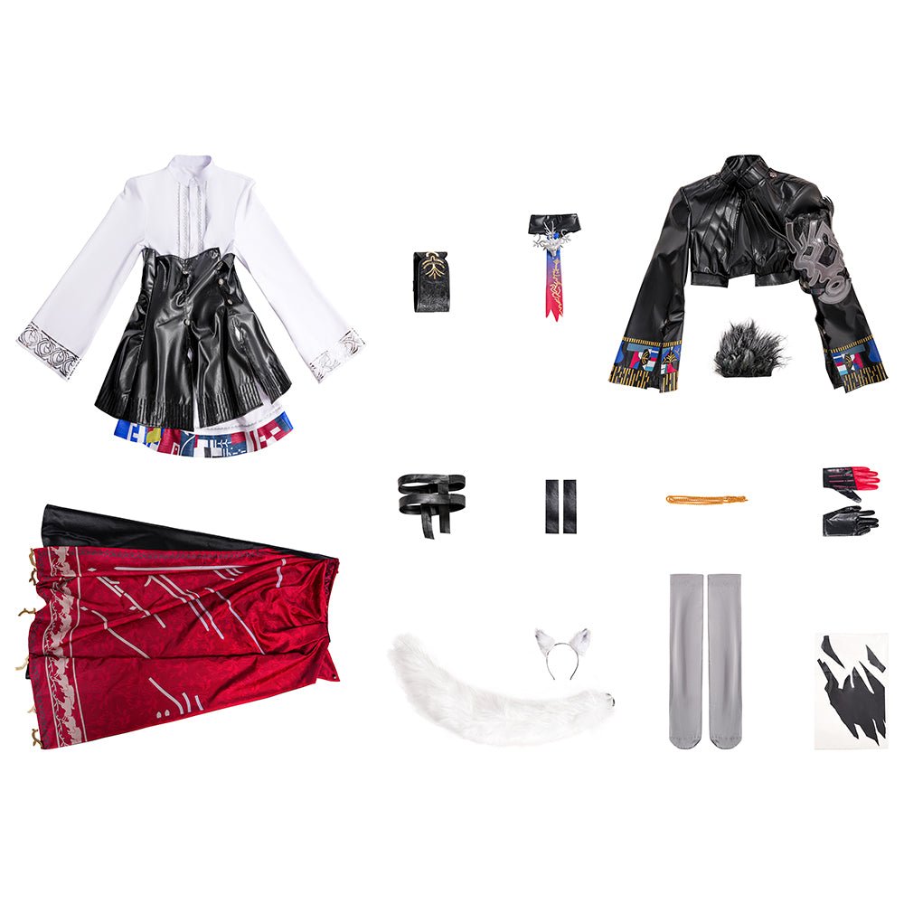 Traje de Cosplay de Lappland The Decadenza de Arknights - Atuendo Inspirado en el Juego para Roleplay - Fantasia Cosera