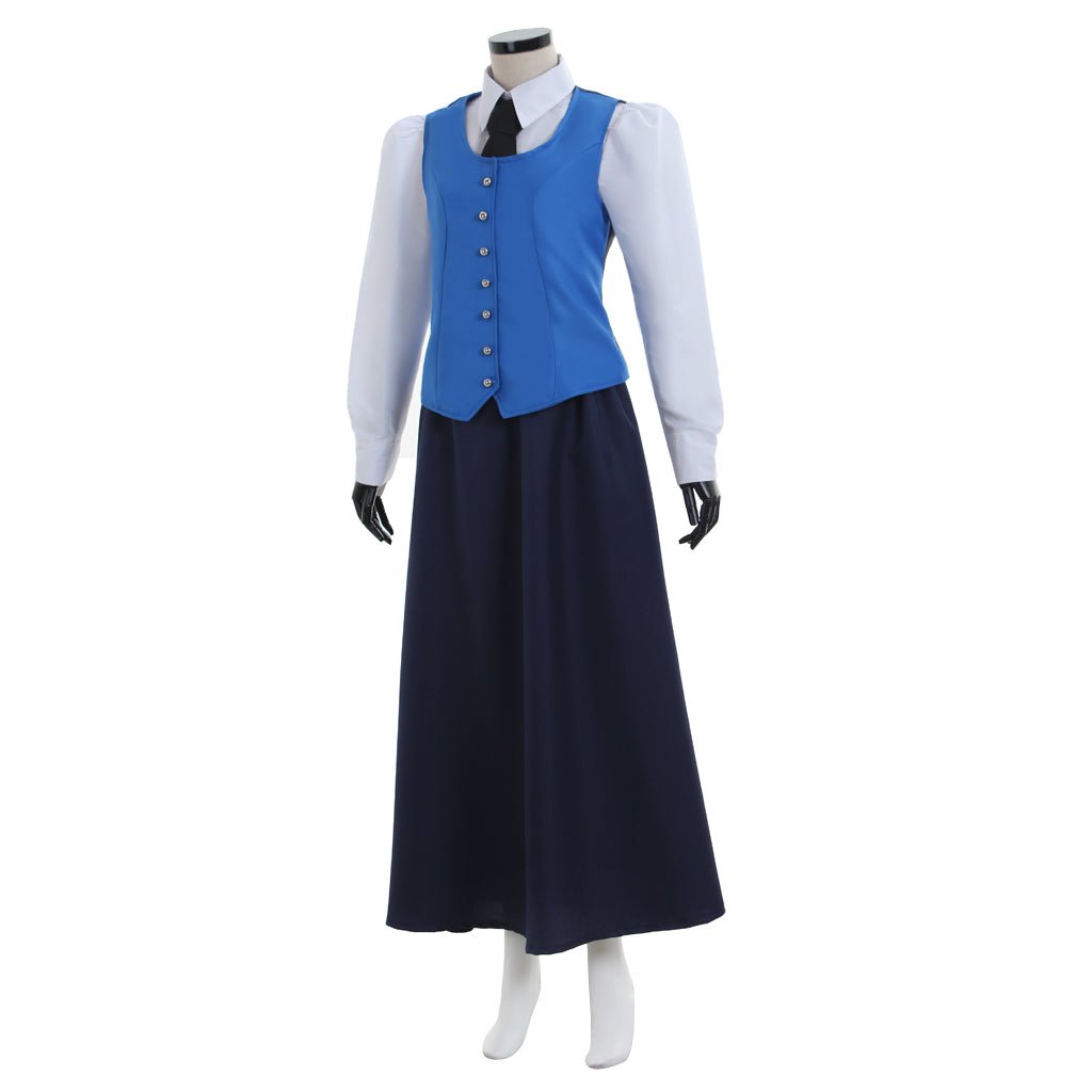 Traje de Cosplay de Jenny Flint de Doctor Who para Mujer | Disfraz de Estilo Victoriano para Halloween - Fantasia Cosera