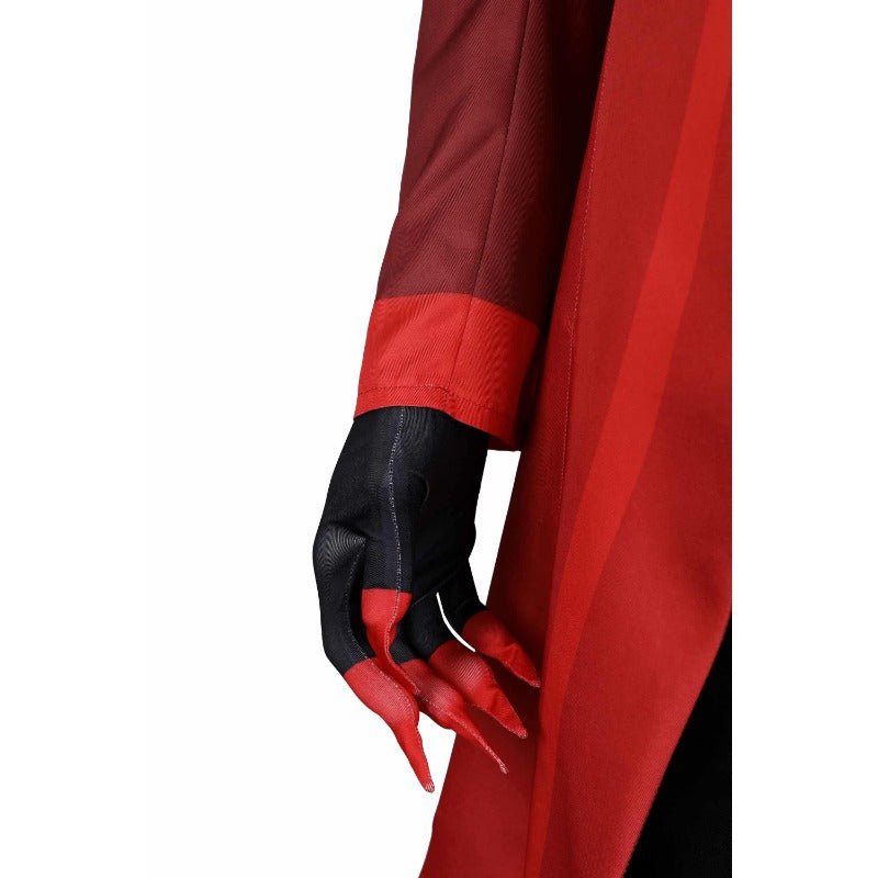 Esmoquin Rojo con Pantalones Negros Disfraz de Anime para Hombres para Fiesta de Halloween - Fantasia Cosera
