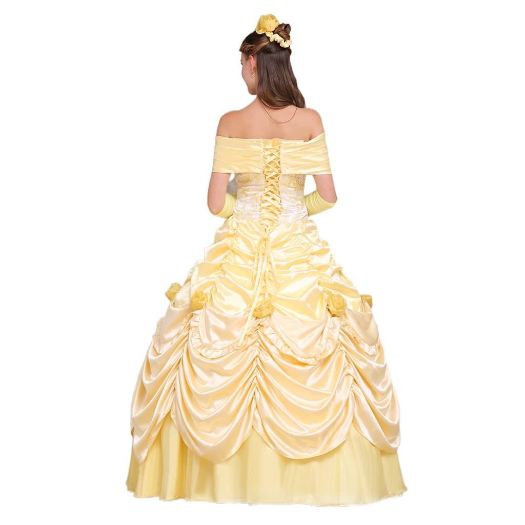 Belle y la Bestia Traje de Cosplay Serie | Vestido de Princesa para Eventos - Fantasia Cosera