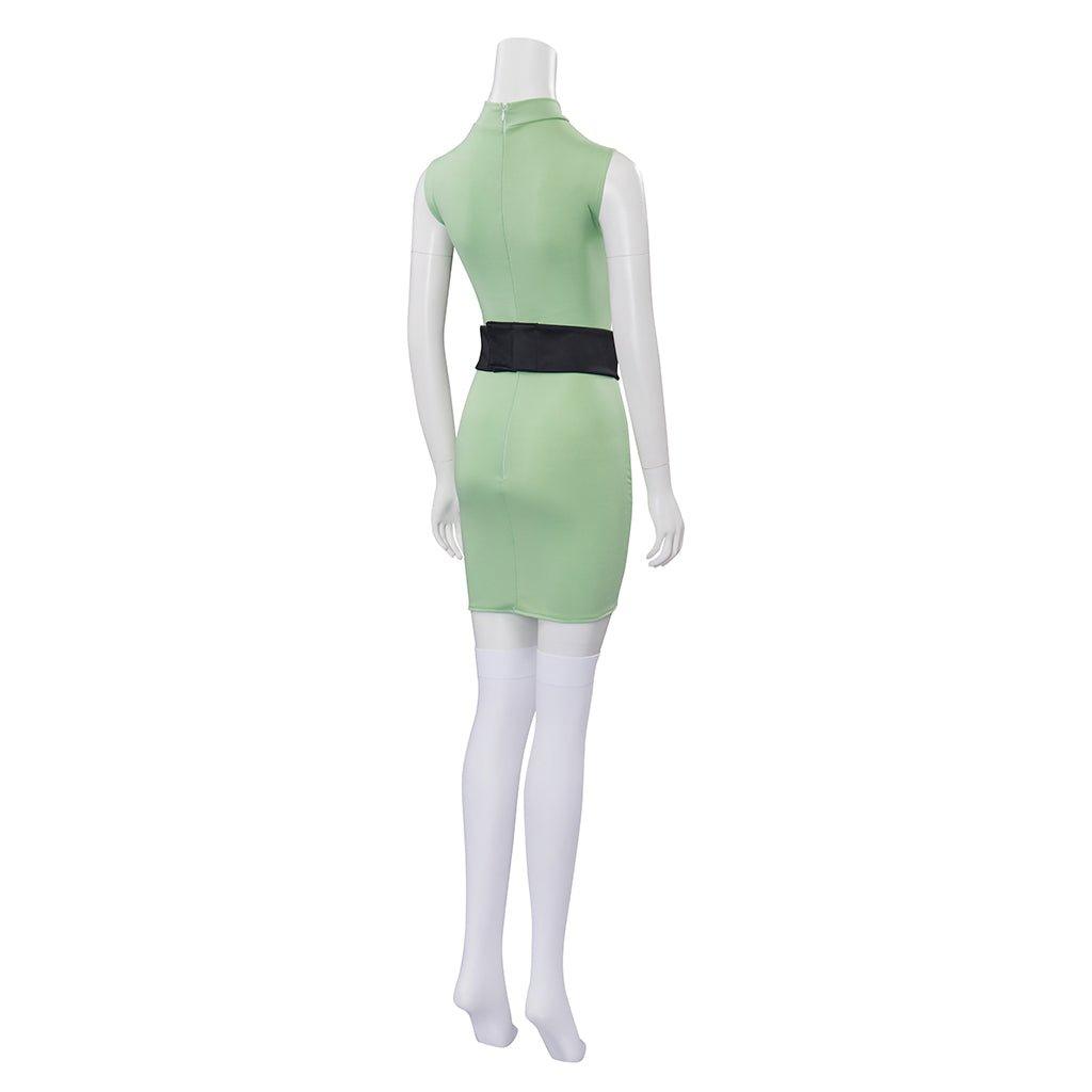 Vestido Cosplay Blossom Bubbles Buttercup | Rosa, Azul, Verde para Mujer | Disfraces Halloween y Fiesta - Fantasia Cosera