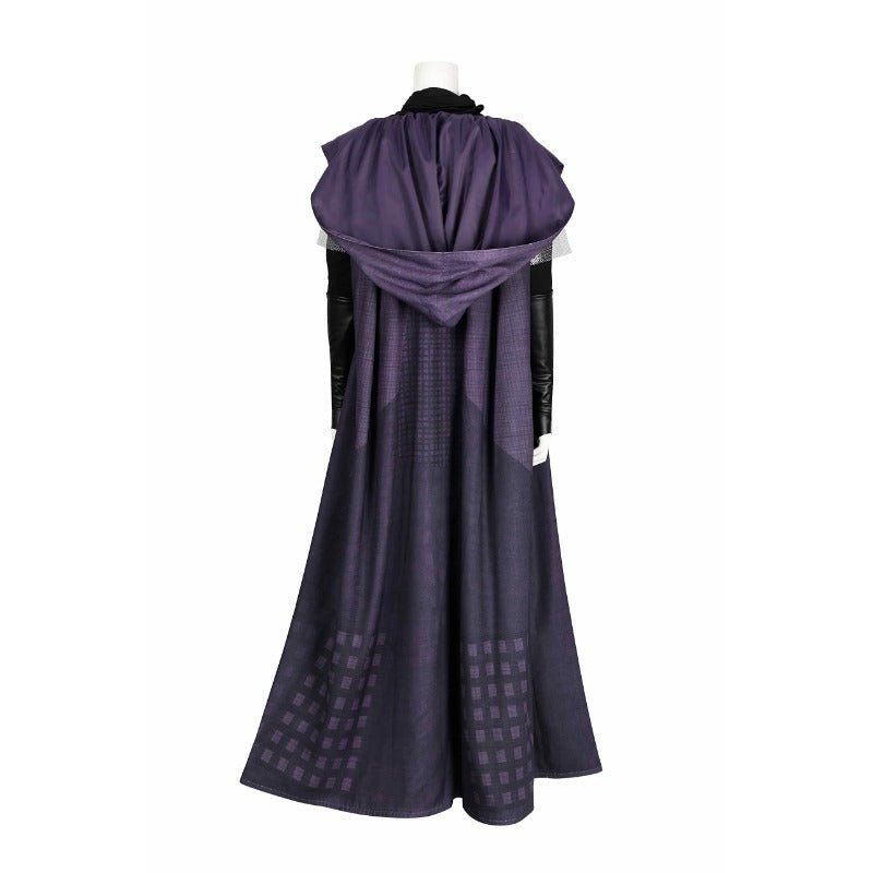 Traje de Cosplay Mae Asesina Capa con Capucha Vestido Completo para Mujer - Halloween y Carnaval - Fantasia Cosera