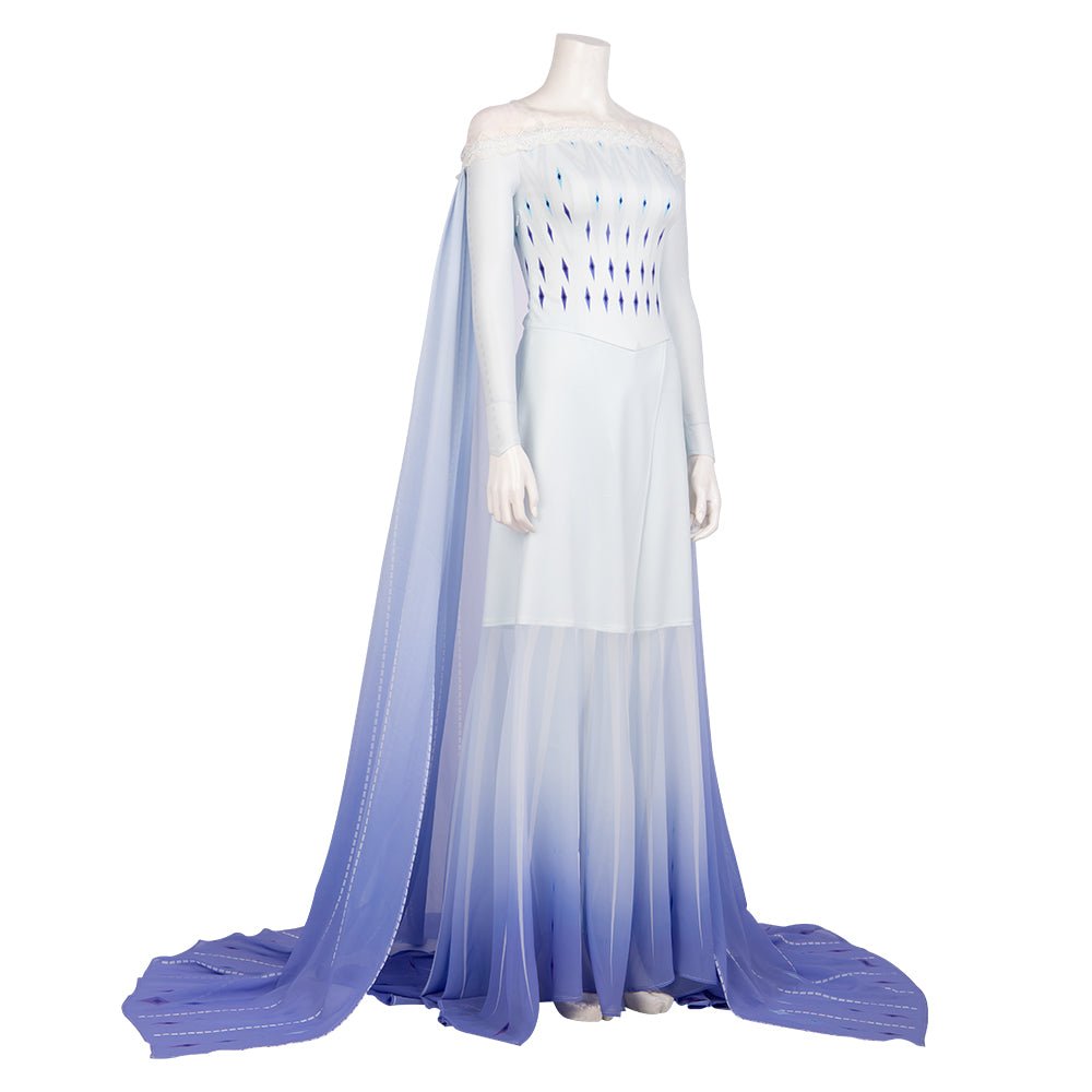 Traje de Cosplay de Elsa de Frozen 2 - Outfit de Anime de Calidad Premium - Fantasia Cosera