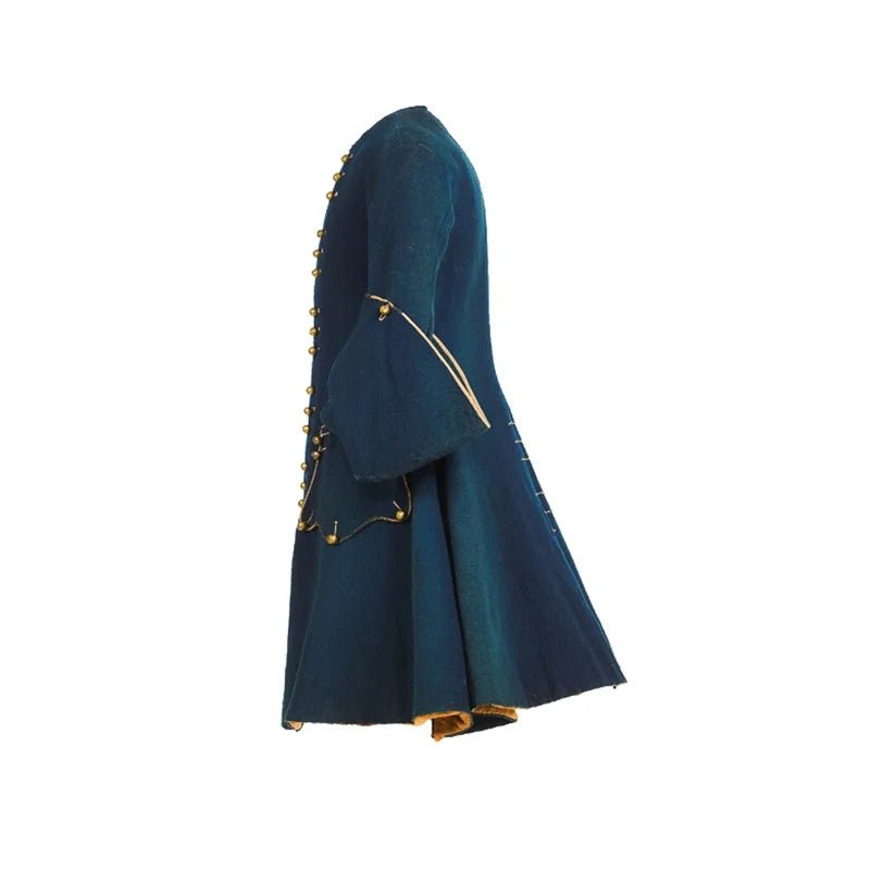 Chaqueta de Caballero Steampunk del Siglo XVIII - Uniforme Gótico Medieval para Halloween y Cosplay | Fantasía Cosera - Fantasia Cosera