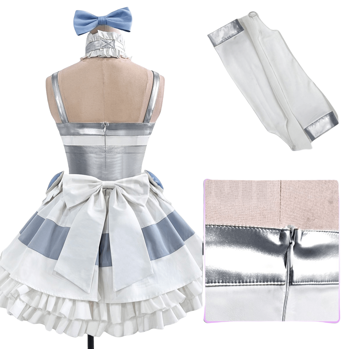 Medias con Liguero Panty & Stocking Cosplay - Fantasia Cosera